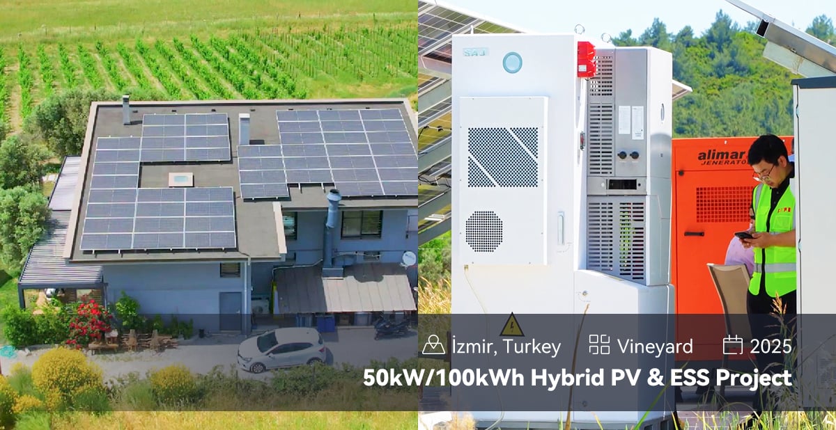 Turkey,50kW/100kWh Hybrid PV & ESS