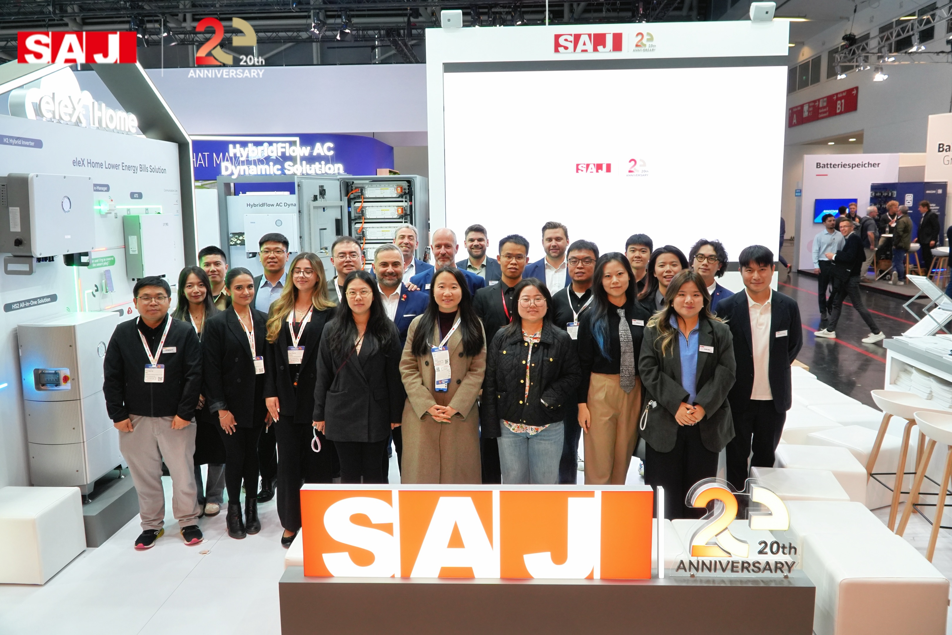 SAJ Achieves Landmark Success at Intersolar Europe 2025 | Innovating Energy Storage, Empowering Future